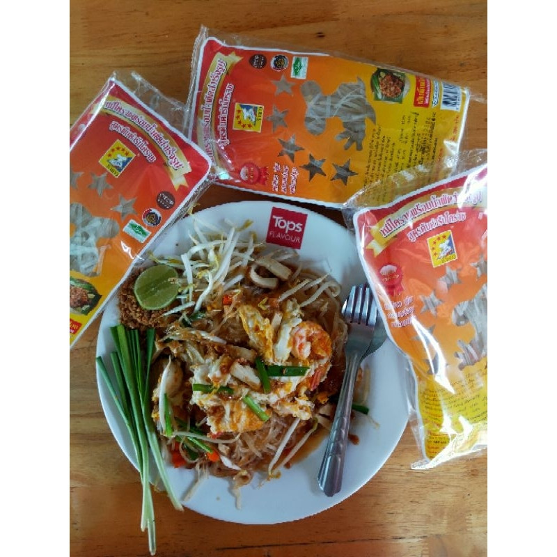 หมี่โคราชแพค 4ตรา5ดาว อร่อยแซ่บทำง่ายพร้อมปรุง